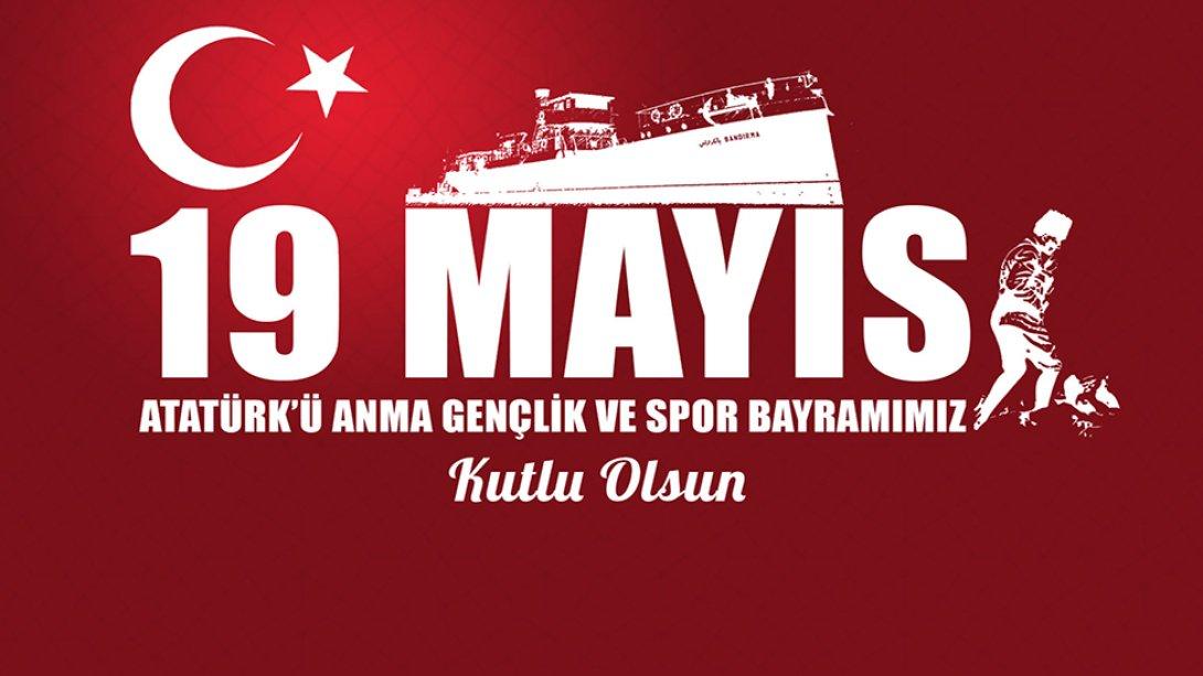 19 Mayıs Atatürk'ü Anma Gençlik ve Spor Bayramı İlçemizde yapılan programla kutlandı.